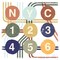 Retro New York CIty Life Subway Poster Print by Michael Mullan # 59423